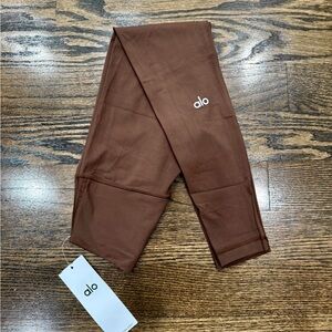 ALO Yoga High Waist Alosoft Leggings BROWN - Size M